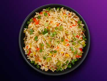 Ginger Capsicum Fried Rice, de Cake World