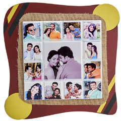 Wooden Plaque With Tile, Redmoments